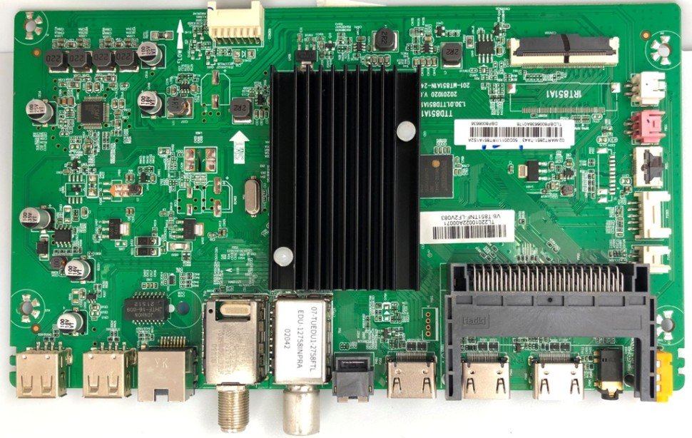 TTD851A1 1.30.01.TTD851A1-00-03 20201020 201-MT851A1N-24 THOMSON T50USM7030