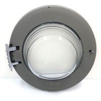 Дверь, люк в сборе со стеклом для стиральной машины Samsung WW80R52LCFS WW80R42LXFW