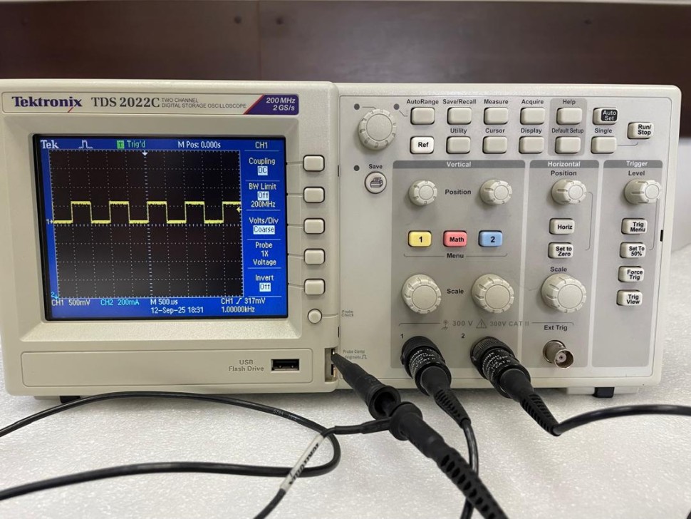 Осциллограф 2-х канальный Tektronix TDS2022C