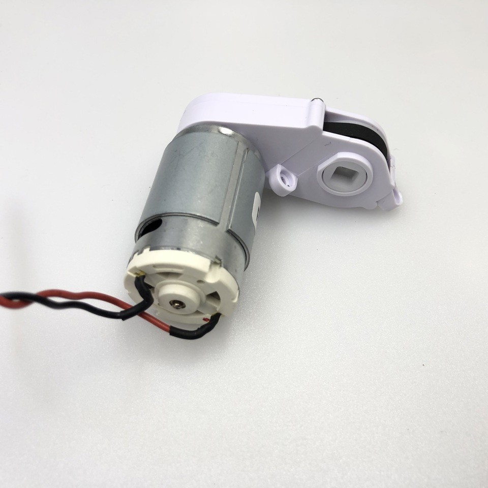 Двигатель, мотор WRS-395PA-1993 основной щетки в сборе для робота-пылесоса TEFAL RG8575WH