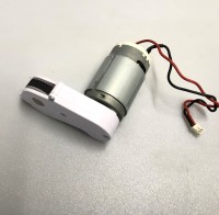 Двигатель, мотор WRS-395PA-1993 основной щетки в сборе для робота-пылесоса TEFAL RG8575WH