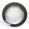 Дверь, люк в сборе со стеклом C90000184 для стиральной машины Hotpoint NSD 6239 S VE RU, RST 702 ST S