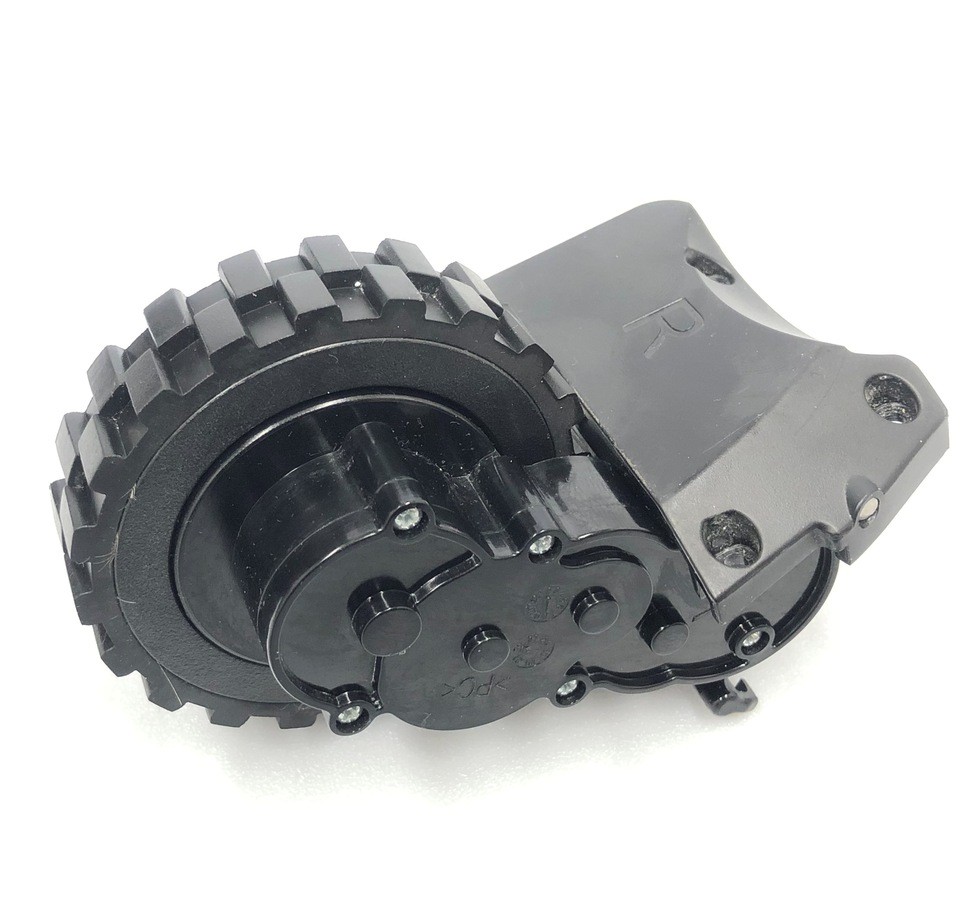 Колесо правое (R) в сборе для робота пылесоса Redmond RV-R670S RV-R650S