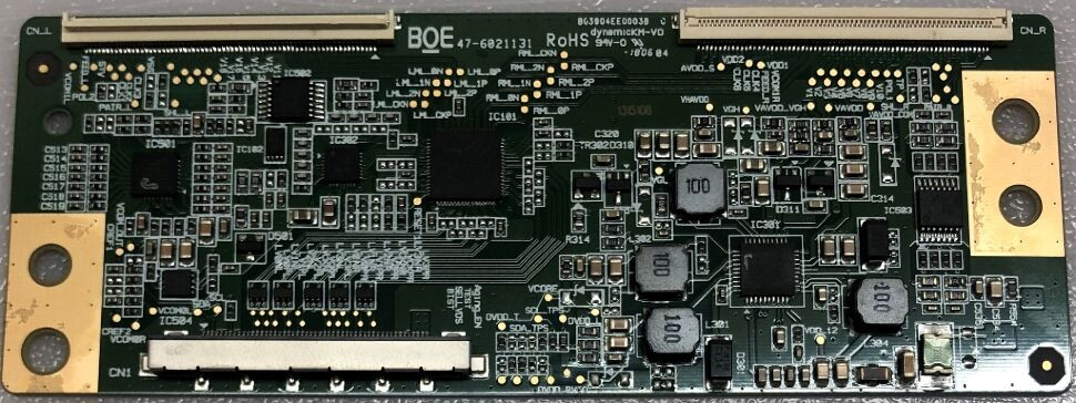47-6021131 B03904EE0003B t-con для телевизора LG 43LK5000PLA