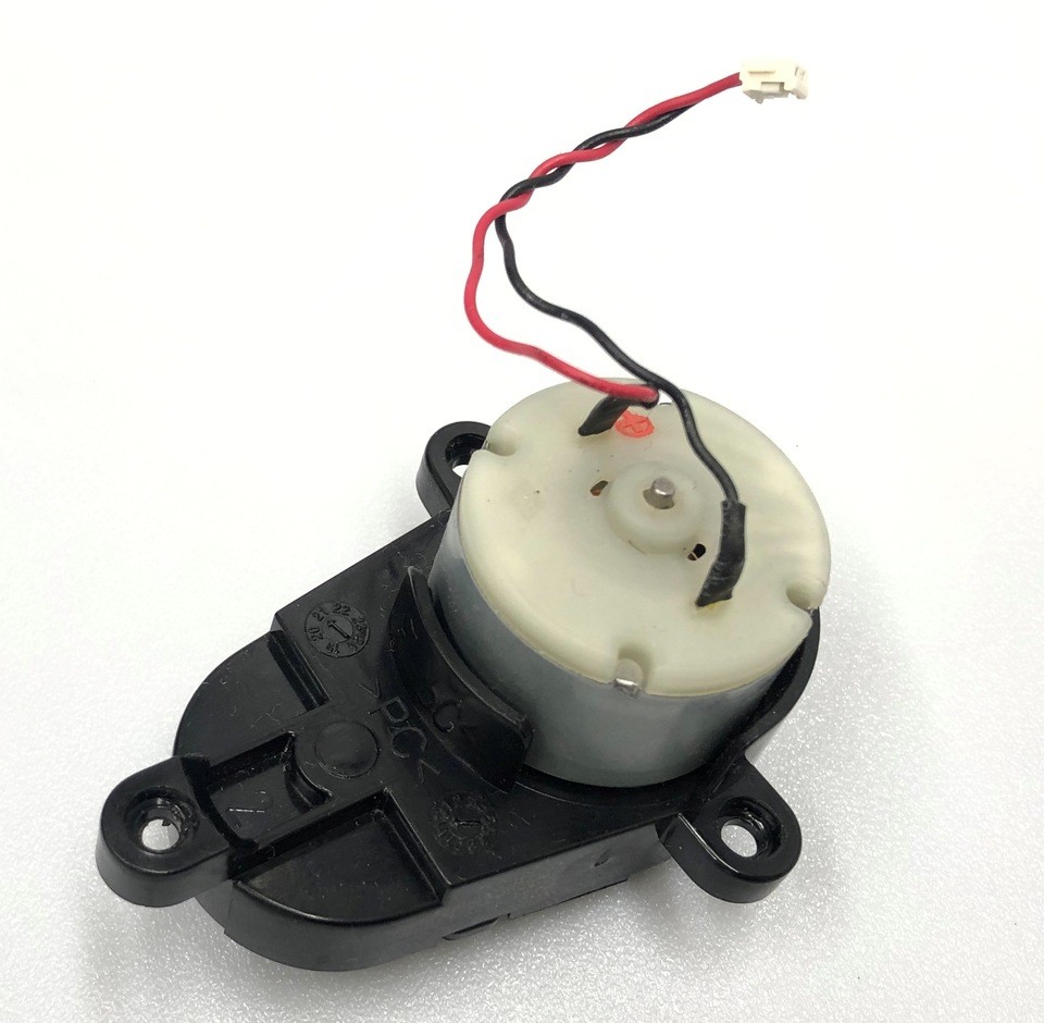 Модуль двигатель боковой щетки KC500R-13560 12V в сборе для робота пылесоса Redmond RV-R670S RV-R650S