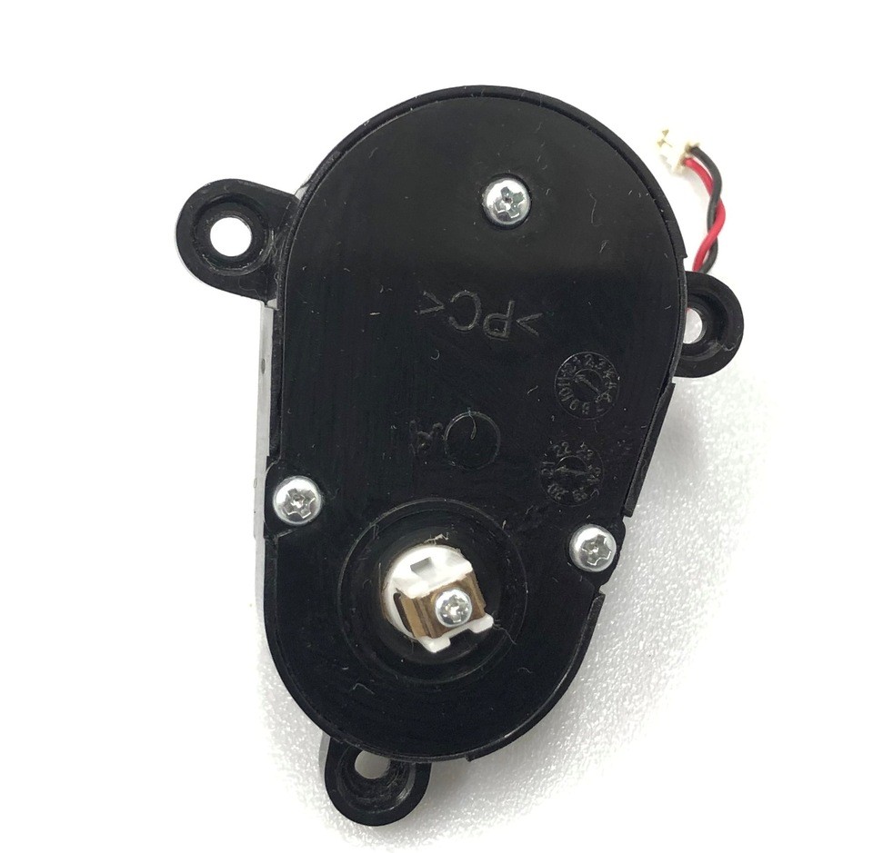 Модуль двигатель боковой щетки KC500R-13560 12V в сборе для робота пылесоса Redmond RV-R670S RV-R650S