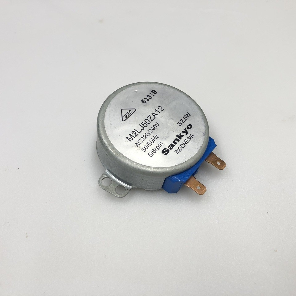 Двигатель вращения тарелки Sankyo M2LJ50ZA12 220-240V 5/6r/min для микроволновой печи