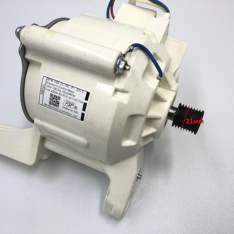 Двигатель BPM H22 CL:155(F) 195V 1067Hz 16000RPM для стиральной машины Hotpoint-Ariston NSD 8249 D AVE RU