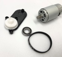 Двигатель основной щетки KC395-2278 12V для робота-пылесоса Redmond RV-R650S RV-R670S