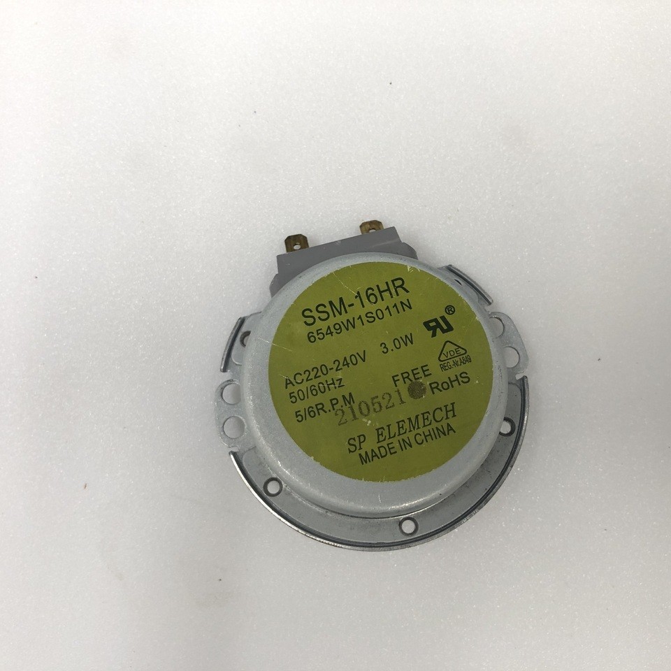 SSM-16HR 6549W1S011N AC220-240V 3W 5/6R.P.M оригинал, двигатель привода лопатки cyclone для пылесоса LG VC83209UHAV