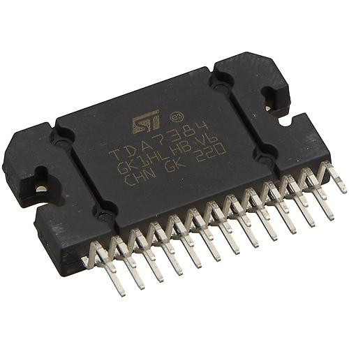 E-TDA7384A, Усилитель низкой частоты 4х35Вт [Flexiwatt-25]