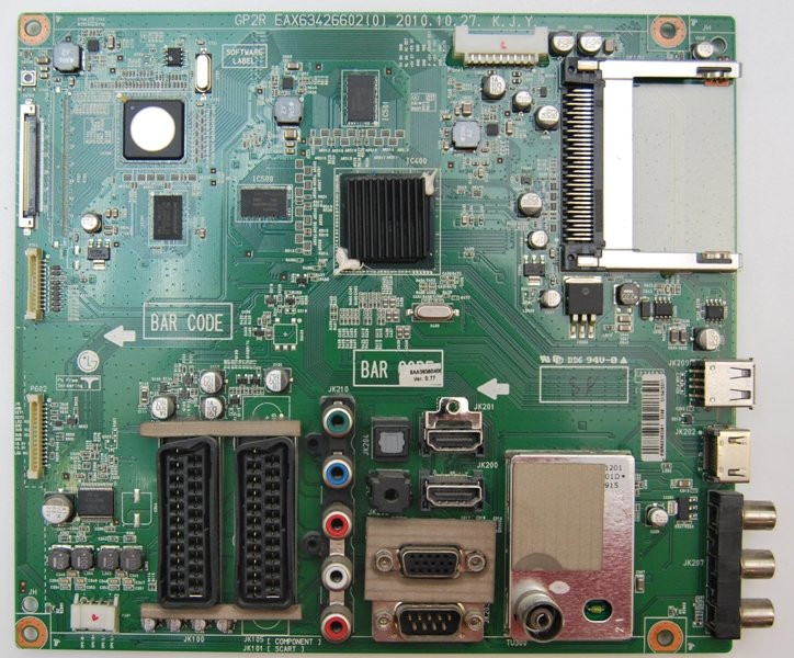 Плата EAX63426602(0) EBR62352291 для телевизора LG 50PW451-ZD