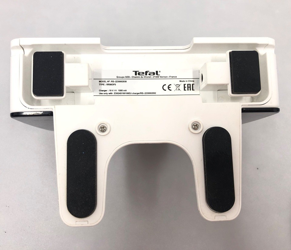 RS-2230002938 RR90OF0 зарядная док станция, база для робота-пылесоса Tefal RG9077WH
