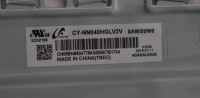 Подсветка в сборе с отражателями CY-NN040HGLV2V для телевизора UE40NU7100U