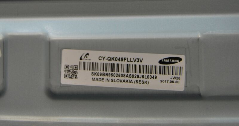 Подложка в сборе с подсветкой CY-QK049FLLV3V