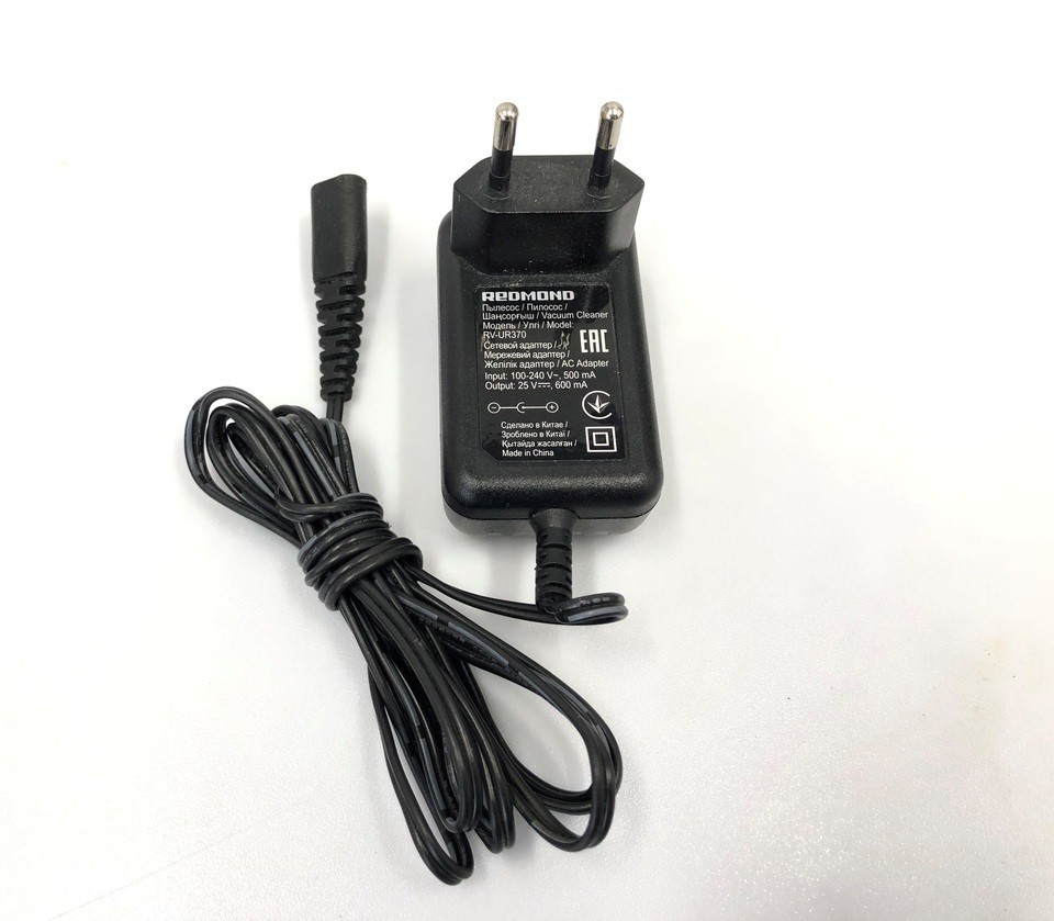 Адаптер, блок питания оригинальный 25V 600mA для пылесоса REDMOND RV-UR370