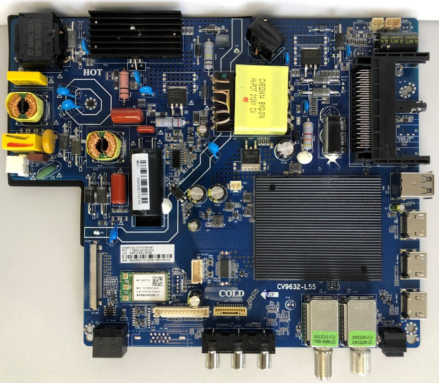 CV9632-L55 Prestigio PTV65SS07X_CIS_BK