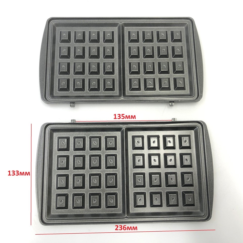 Сменная оригинальная панель RAMB-02 (Венские вафли) для минипекарни RED RMB-M6011 RMB-M607