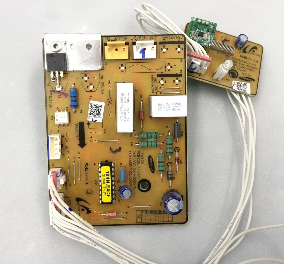 DJ41-00657A DJ92-00104 DJ41-00660A DJ92-00107 плата управления для пылесоса Samsung SC21K5150HP VC15K4136HB SC15K4136HB