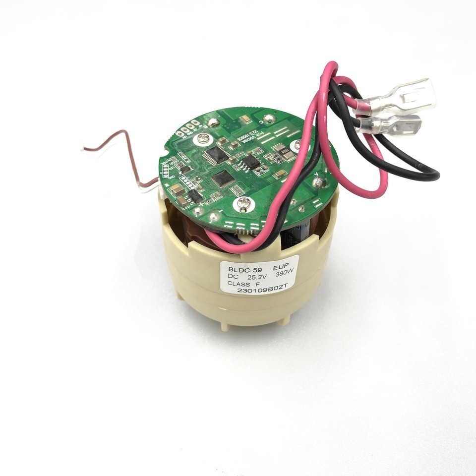 Мотор бесщеточный BLDC-59 DC25.2V 380W CLASS F оригинал для пылесоса RED RV-UR3200 RV-UR3100
