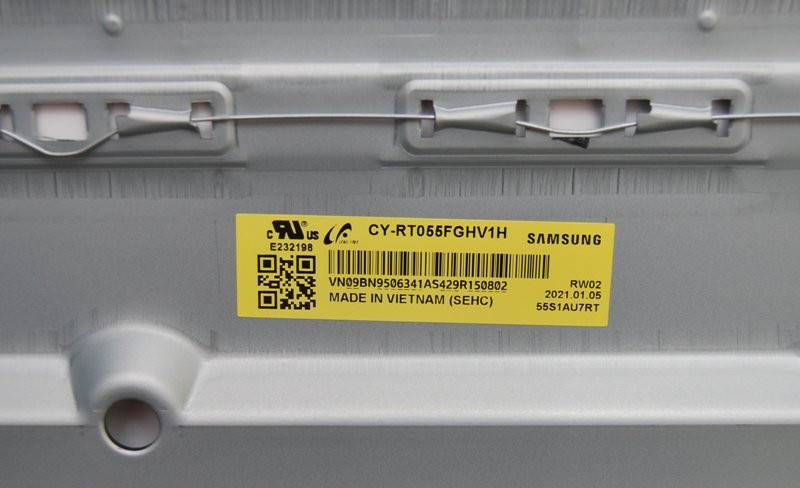 CY-RT055FGHV1H модуль в сборе с подсветкой и отражателями