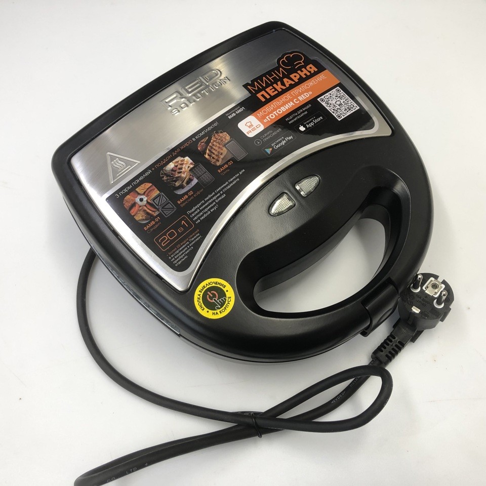 Тэн, нагревательный элемент 120V 350W в сборе с корпусом для минипекарни RED RMB-M6011 RMB-M601 RMB-M607