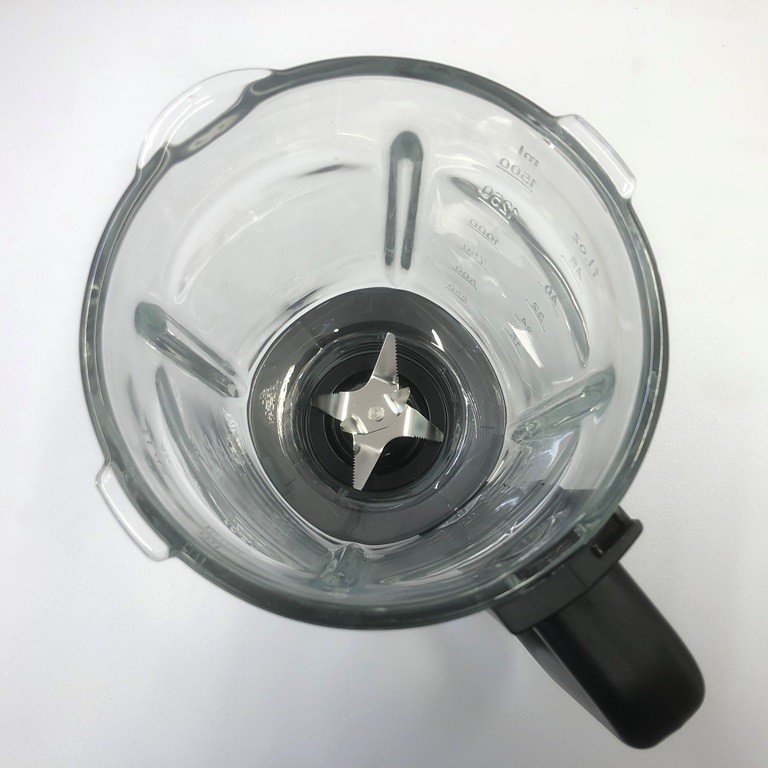 Стакан стеклянный, чаша в сборе с ножами для блендера RED RSB-M3404