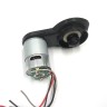 Мотор турбо-щетки RS-385PHVC2-2085RB 22VDC 15W в сборе с приводом для пылесоса Hisense HVC6464A