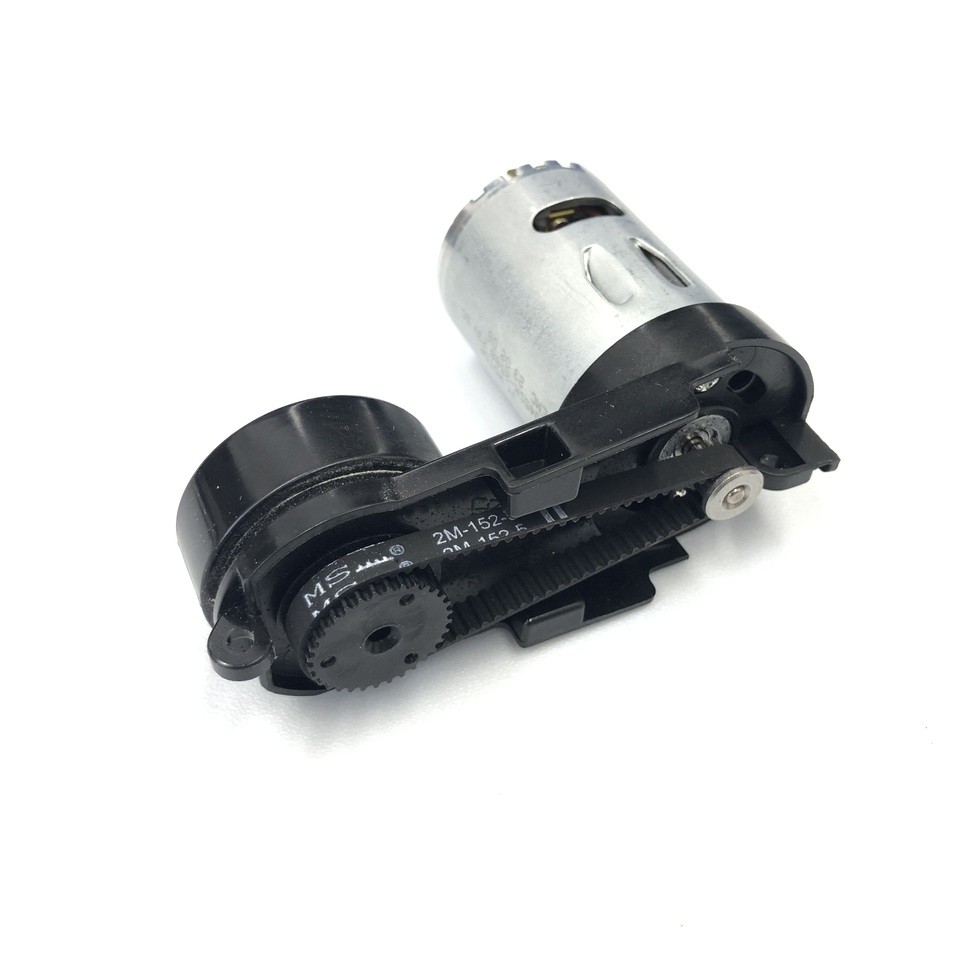 Мотор турбо-щетки R545SM-2588 23V DC в сборе с приводом для пылесоса REDMOND RED RV-UR362