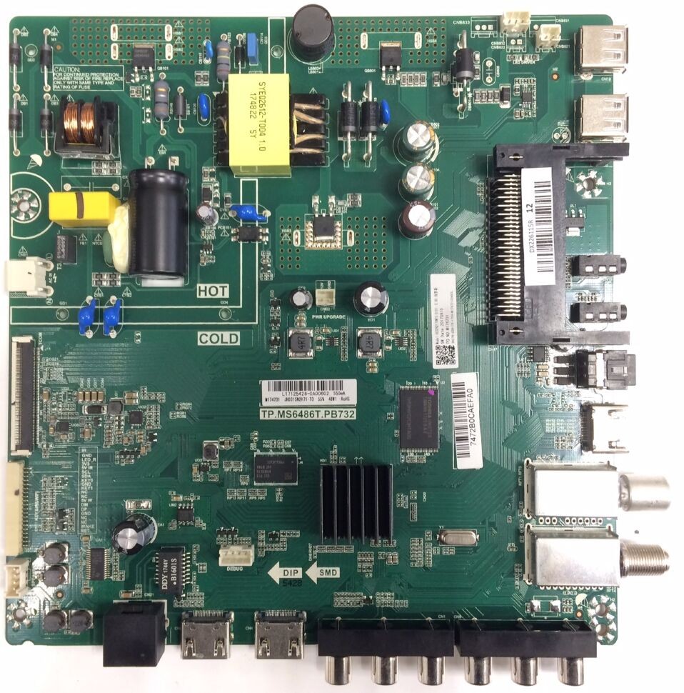 TP.MS6486T.PB732 DX226115R HISENSE HX32N2170WTS