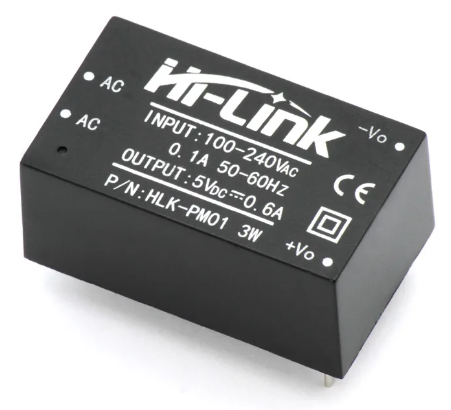 Источник питания Hi-Link HLK-PM01 100–240  5 В  0,6 А