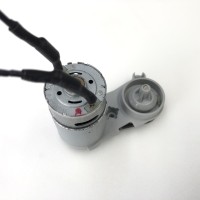 Мотор мини турбо-щетки GRS395PH18100/62 DC 22.2V в сборе с приводом оригинал для пылесоса Xiaomi MWXCQ05XYHW