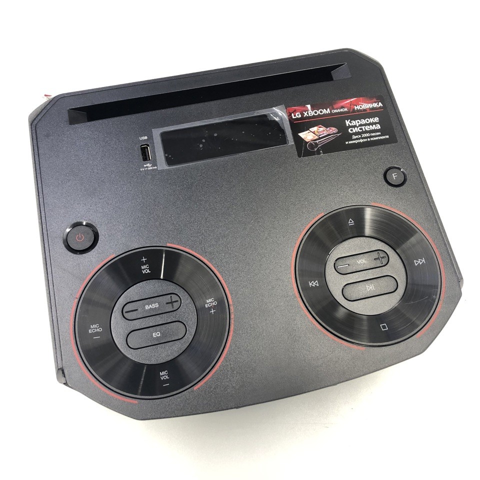 Плата управления, дисплей 6870AF1910A 6870AK9010A в сборе с корпусом для аудиосистемы LG XBOOM ON44DK