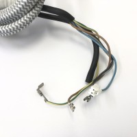 Подошва, тэн, нагревательный элемент в сборе с корпусом и шлангом для парогенератора Braun IS5155WH