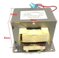 Трансформатор высоковольтный XB-801 220V-240V 50Hz CLASS 220 для свч печи Gorenje MO20A3X