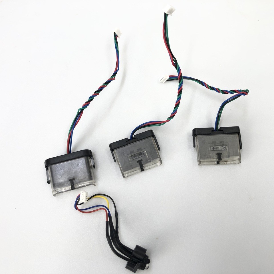 Оригинальные датчики уровня высоты + датчик вращения переднего колеса (комплект 4 шт) для робота пылесоса Xiaomi E10 E12