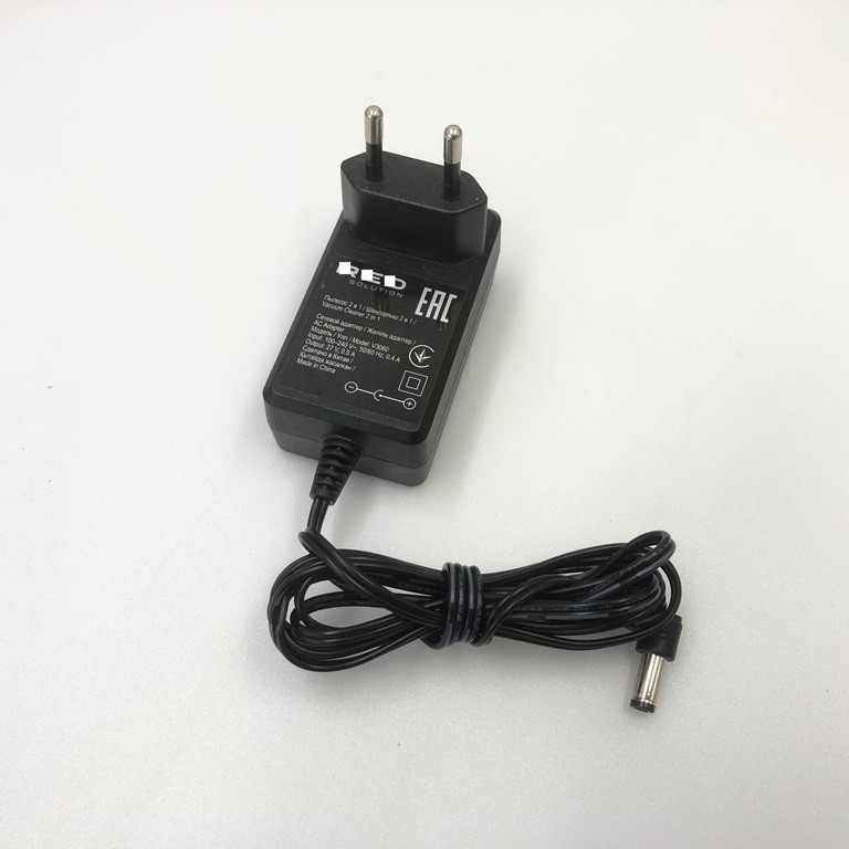 Адаптер, блок питания, зарядное устройство 27V 0,5A для пылесоса RED V3060