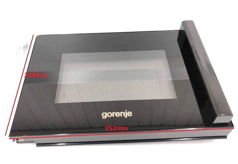 Дверь в сборе для СВЧ печи Gorenje MO17E1BH MO20A3BH Оригинал