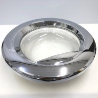 Люк, дверь в сборе со стеклом для стиральной машины с сушкой LG F1296CDS3/02