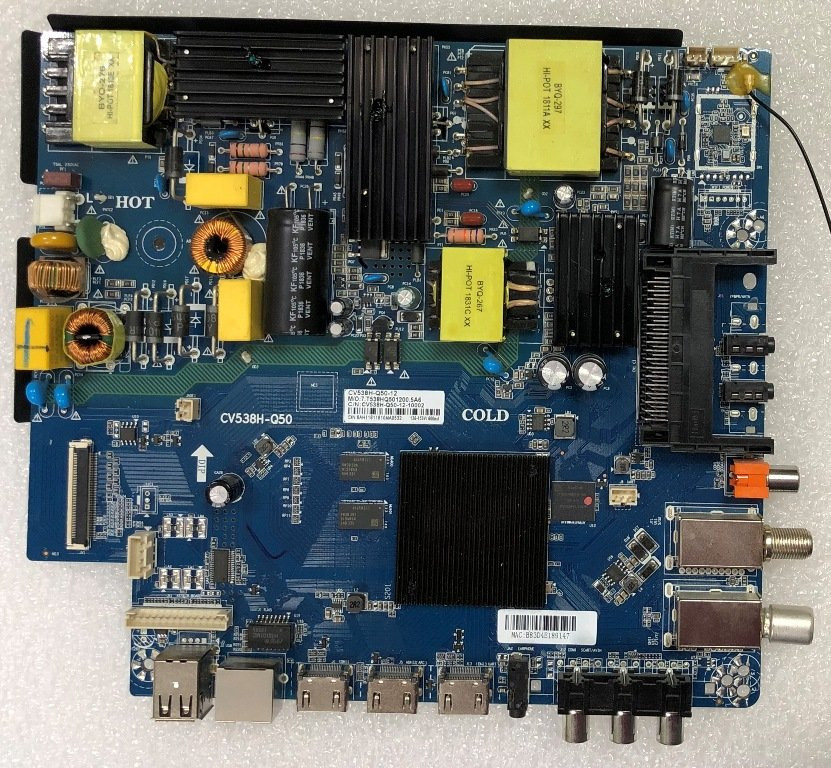 CV538H-Q50 Digma DM-LED55U303BS2S