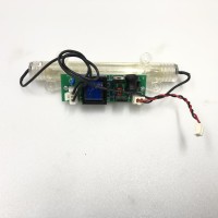 Лампа UV (УФ) ультрафиолетовая оригинальная в сборе с платой для робота пылесоса Redmond RV-R650 RV-R650S RED RV-R6050