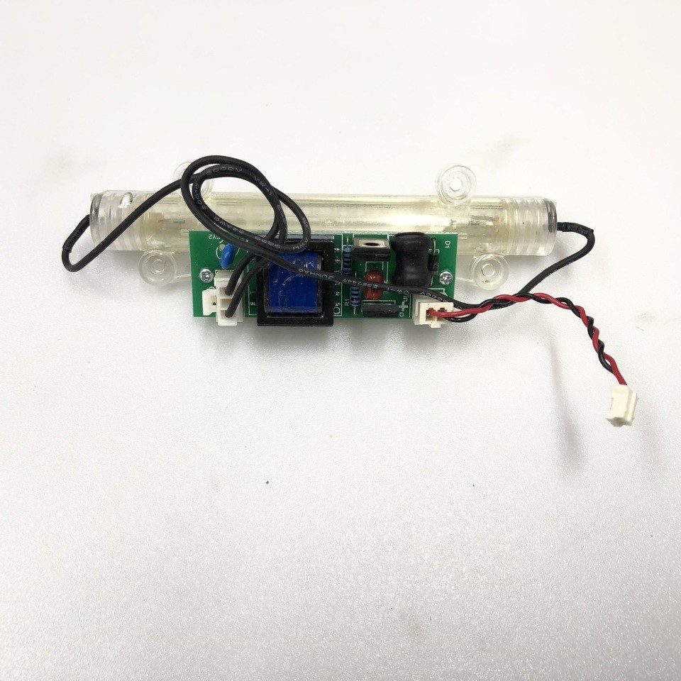 Лампа UV (УФ) ультрафиолетовая оригинальная в сборе с платой для робота пылесоса Redmond RV-R650 RV-R650S RED RV-R6050