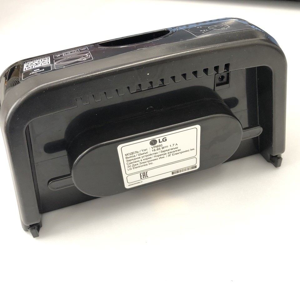 Док станция VR650 16.65V 1.7A для робота пылесоса LG VR6690LVTM оригинал