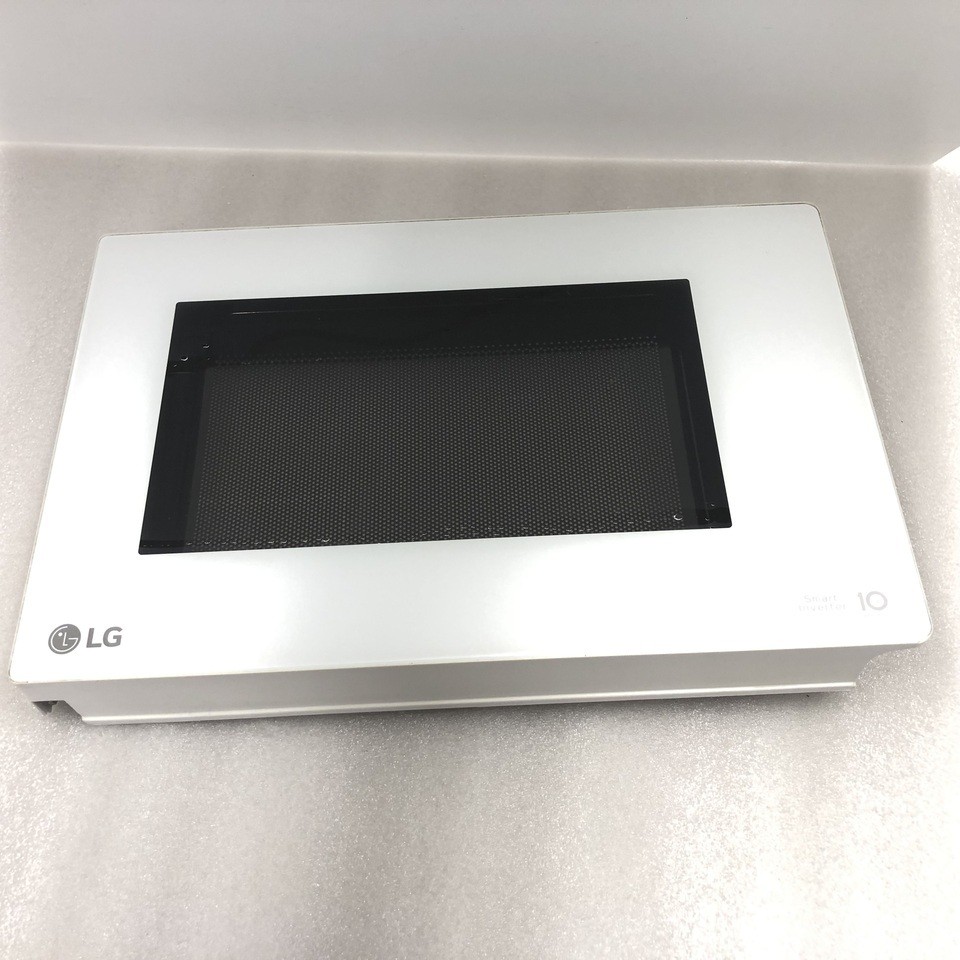 Дверь в сборе со стеклом для СВЧ печи LG MS2336GIH/01 белая Оригинал