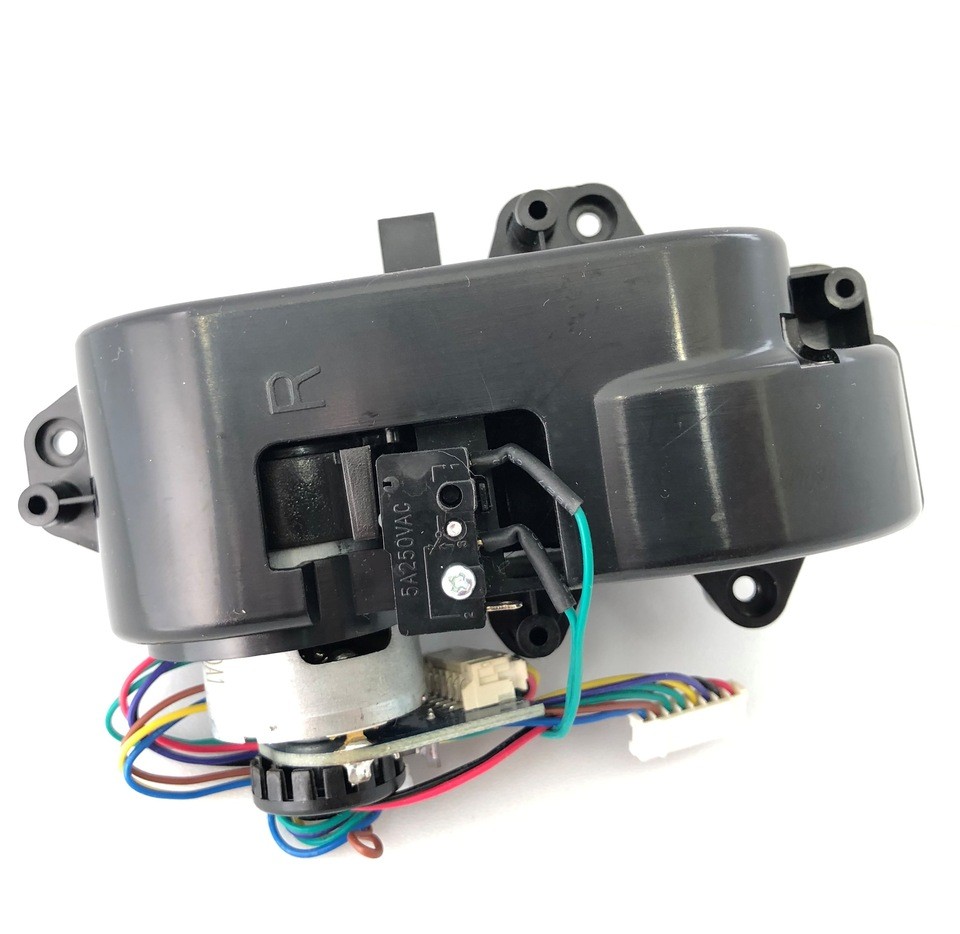 Колесо правое в сборе GHX_KK8_WHEEL_V4.0 для робота пылесоса Redmond RV-R450 RV-R270