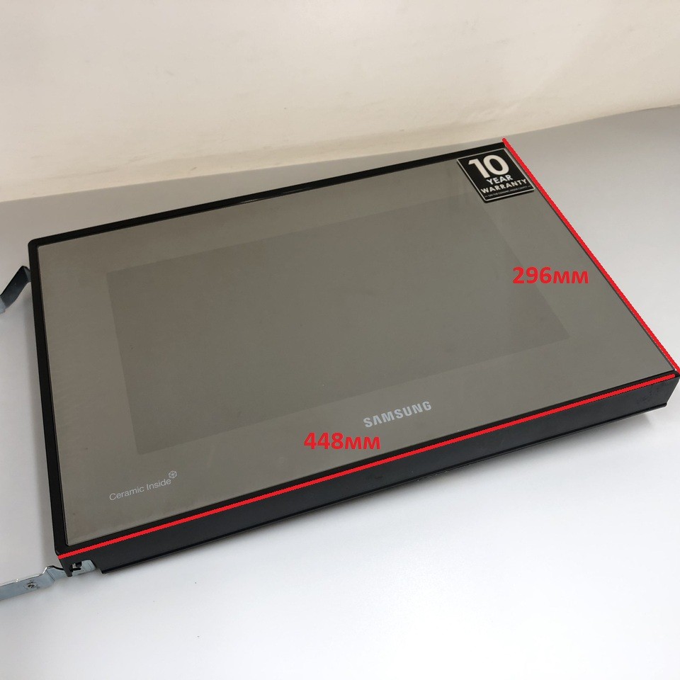 Дверь в сборе для СВЧ печи Samsung MG402MADXBB Оригинал