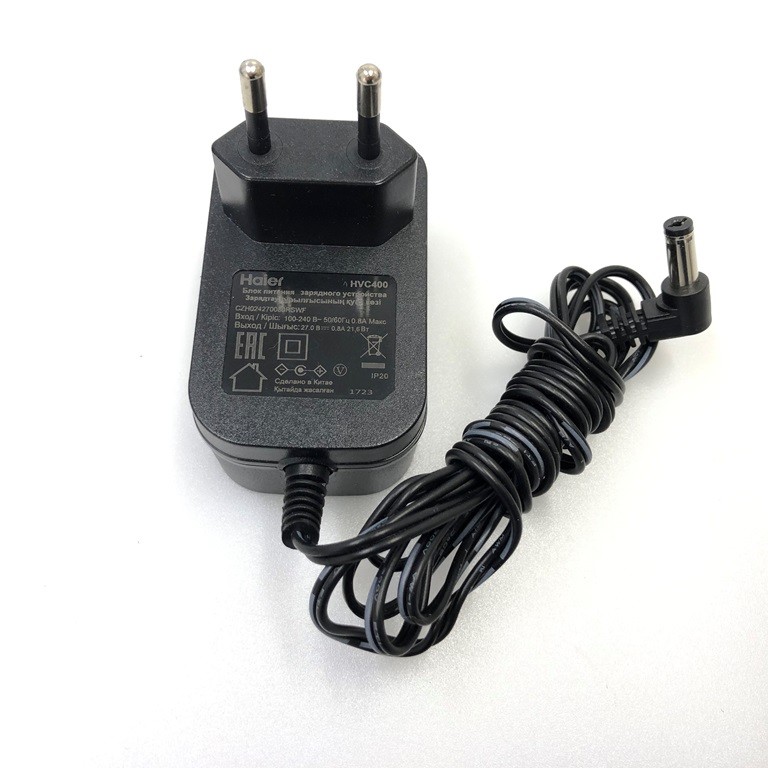 Оригинальный блок питания, зарядное устройство Haier HVC400 DC 27V 0.8A 21.6W