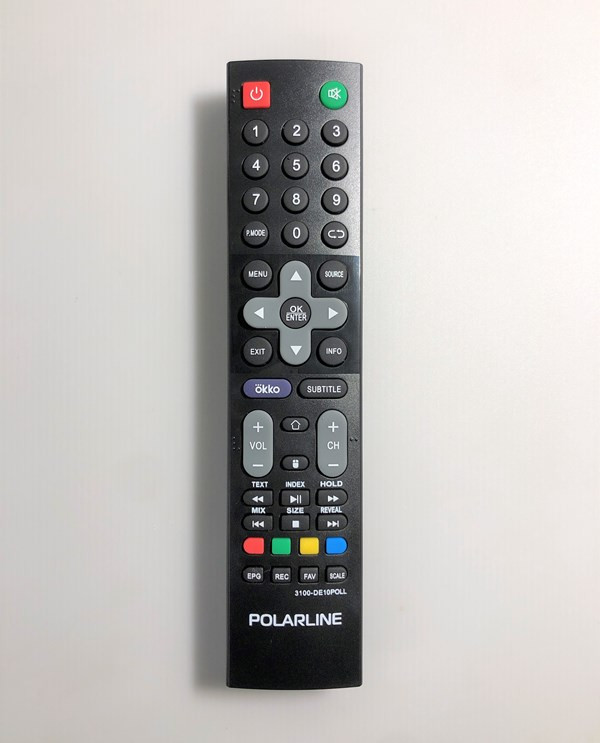 Пульт для телевизора POLARLINE 3100-DE10POLL