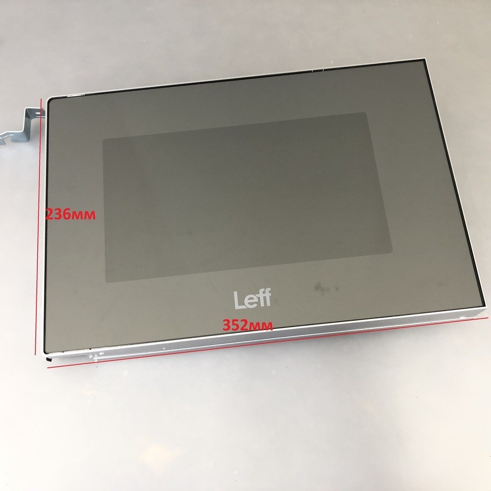 Дверь в сборе со стеклом для СВЧ печи Leff 20MD731SG Оригинал