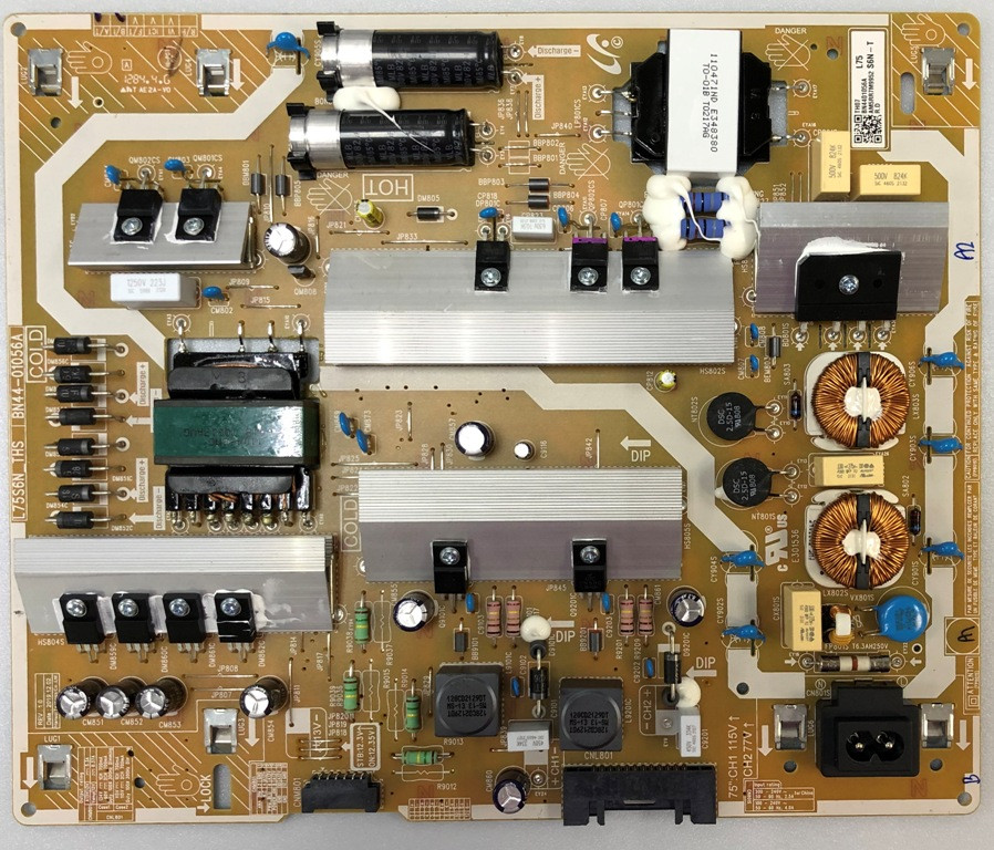 Блок питания BN44-01056A L75S6N_THS для UE75TU7570U UE70AU7100U UE75AU7500U